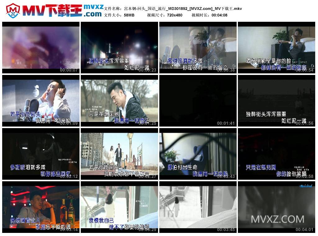 宫本钢-回头_国语_流行_MD301892